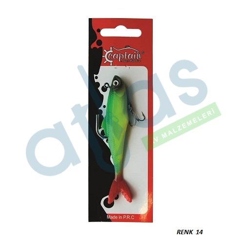 CAPTAİN 3528 ZUCKER SOFT 10.5CM LEVREK SİLİKONU 