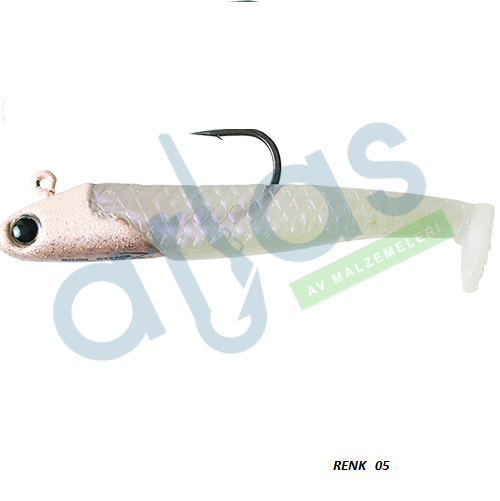 YUKİ FİSHUS SHAD ATTACK LRF-SPİN SİLİKON YEM 8CM 20GR