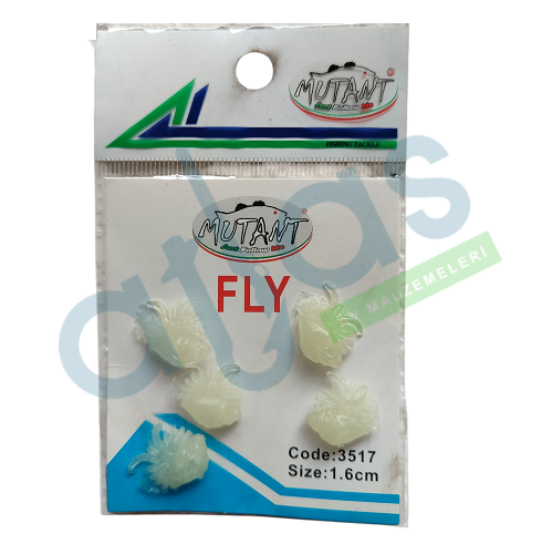 CAPTAİN 3517 1.6CM FLY SİLİKON BÖCEK