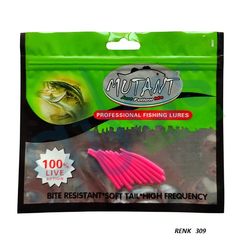 MUTANT 3512 EECAPEE 5CM AROMALI LRF SİLİKON SUNİ YEM 10'LU PAKET