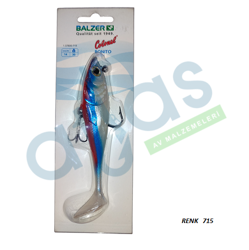BALZER COLONEL 137830 715 14CM 30GR SİLİKON BALIK