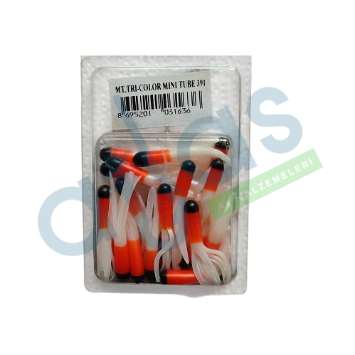 ALBASTAR MT.TRI COLOR MINI TUBE 391 SİLİKON YEM