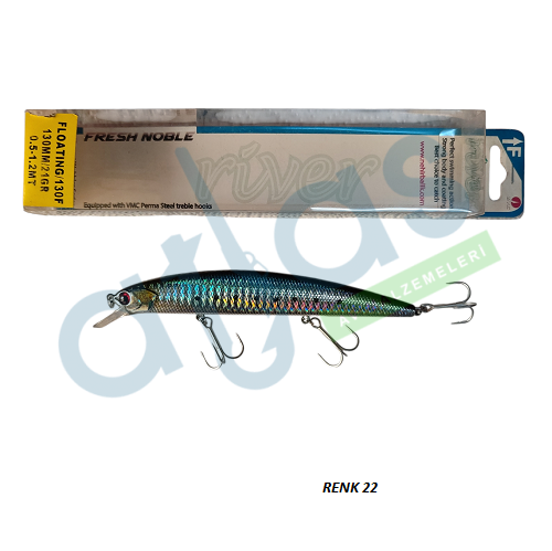 RİVER FRESH NOBRE 130MM 21GR  MAKET BALIK