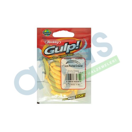 BERKLEY GULP FLOATİNG PİNCHED CRAWLER SAHTE KURT 1/2CM CHEESE